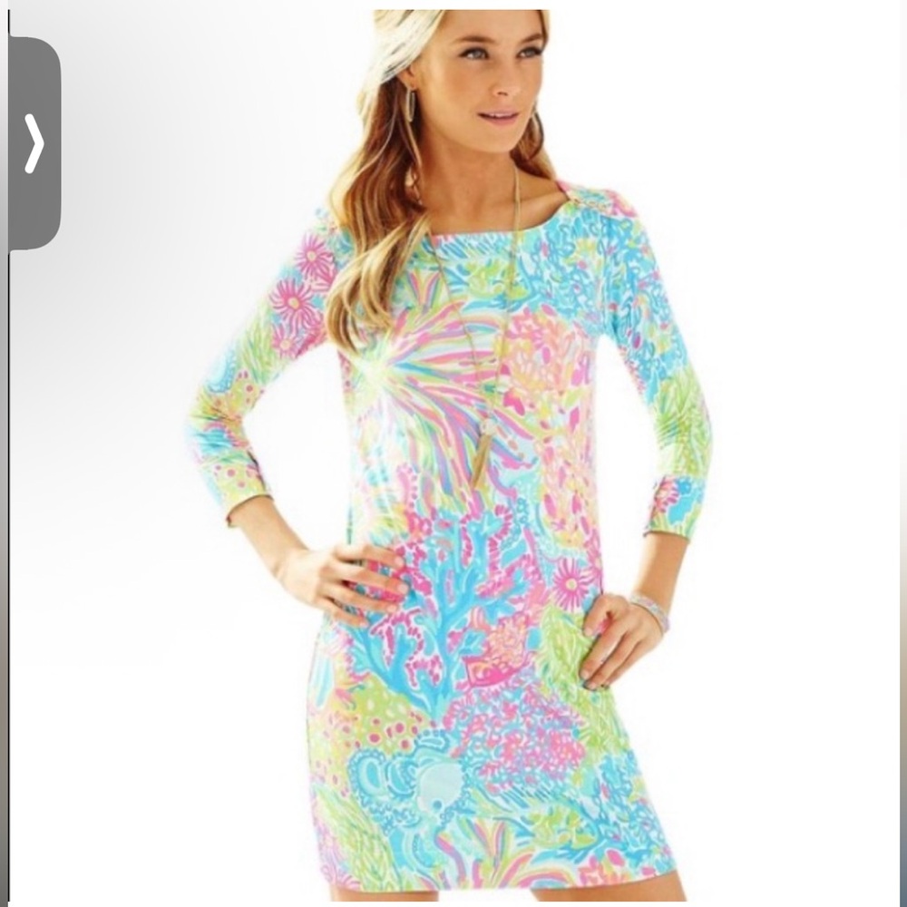 Lilly Pulitzer Sophie dress in Lovers Coral size S